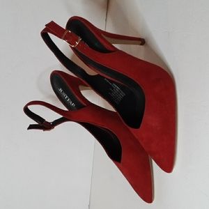 Best 25+ Deals for Red Faux Suede Heels 